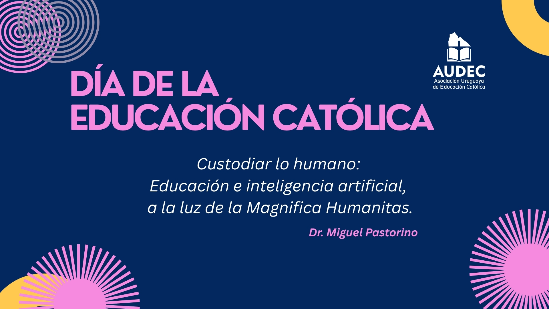CELEBRACIÓN DÍA DE LA EDUCACIÓN CATÓLICA